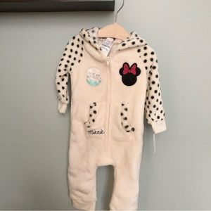 Disney Minnie Mouse 6-9m Girls Cozy Outfit